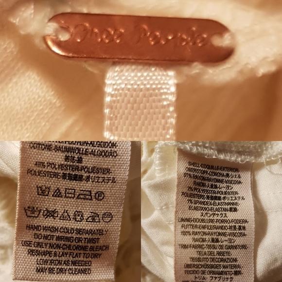 Free People To the Point Dress Snow Cut Out Lace White Seductive Bohemian Summer - Picture 5 of 16